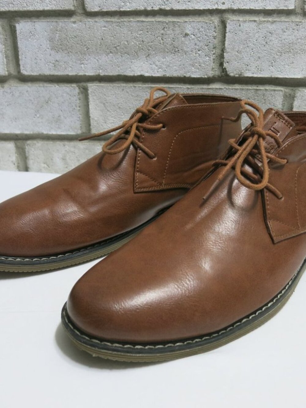London Fog Oil Tanned Leather Chukka Boot Men's Casual Comfort Footwear Shoes 12